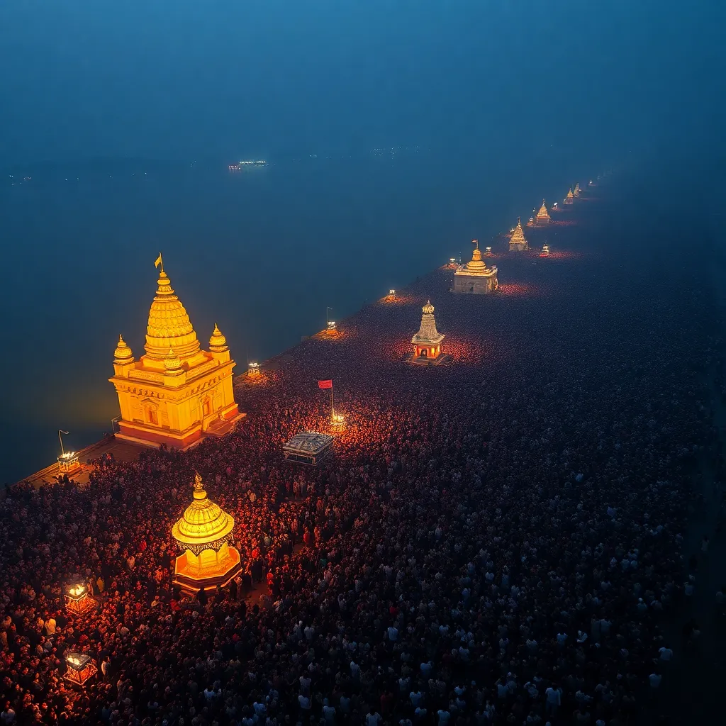 Maha Kumbh Aerial View